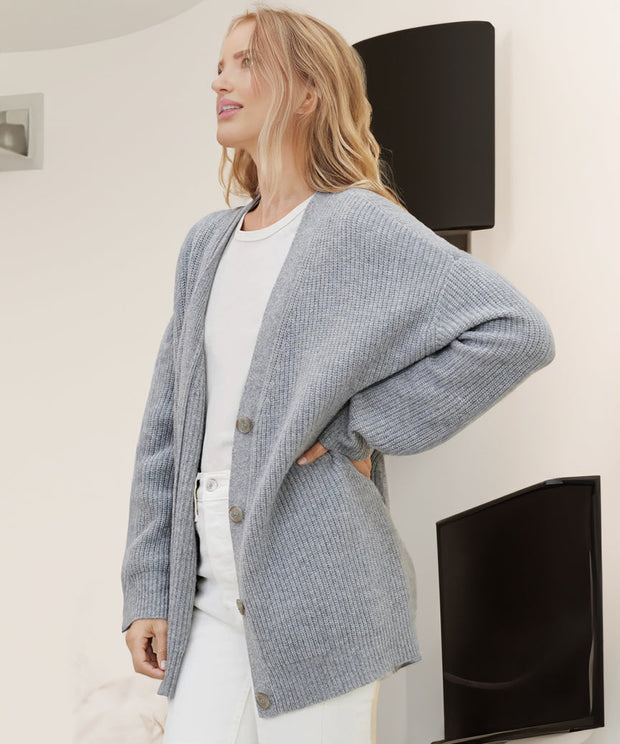 Emelina - Cardigan Cocon en Cachemire