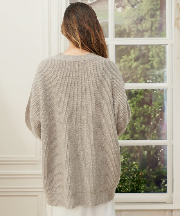 Emelina - Cardigan Cocon en Cachemire