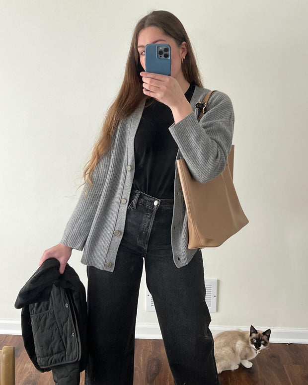 Emelina - Cardigan Cocon en Cachemire