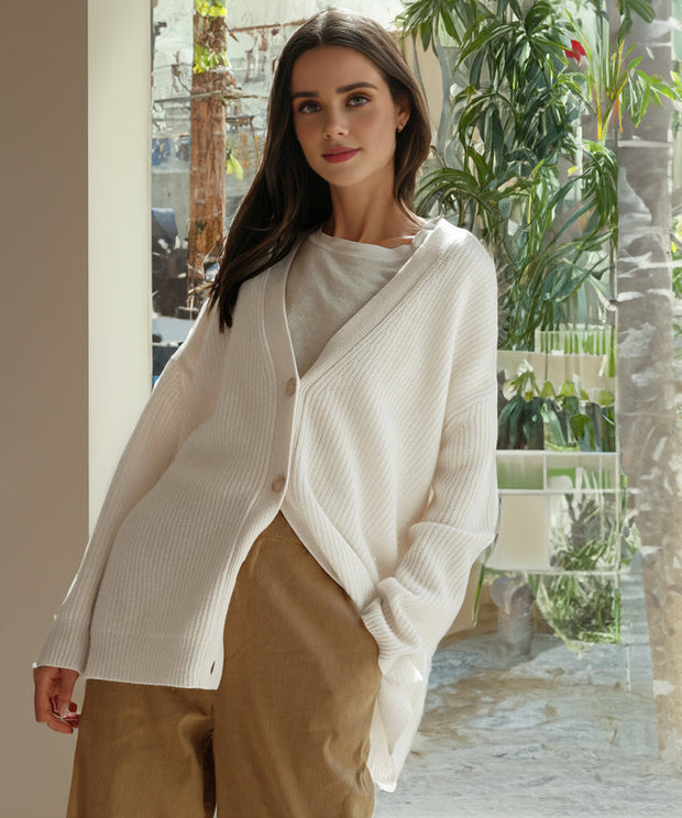 Emelina - Cardigan Cocon en Cachemire