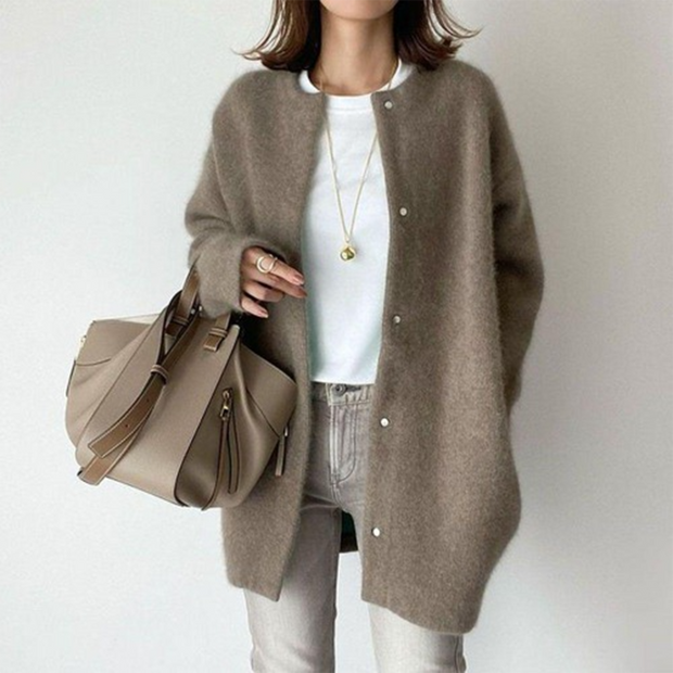 Fawn - Cardigan classique confortable pour femme