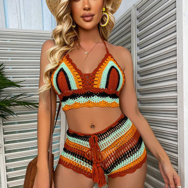 GRETA - Gehäkelte Bikini-Sets