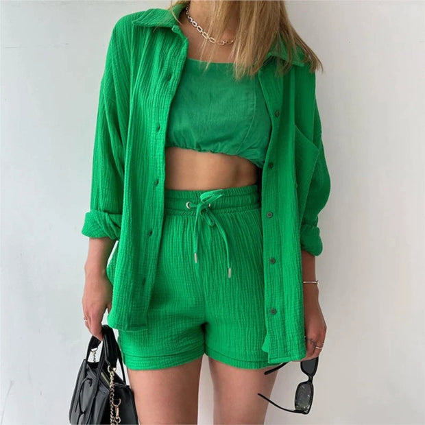 HARPER - Damen Casual Langarm Set