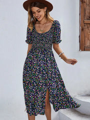 BELLA - Kleid mit Blumenmuster