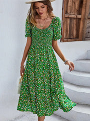 BELLA - Kleid mit Blumenmuster