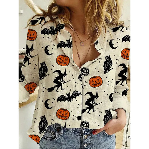 Martha - Chemisier d'Halloween