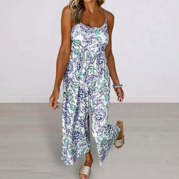 BELLA - Jumpsuit mit Blumendruck