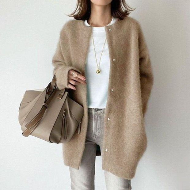 Fawn - Cardigan classique confortable pour femme