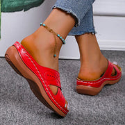 HARPER - Orthopädische Keilsandalen