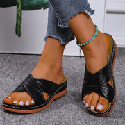 HARPER - Orthopädische Keilsandalen