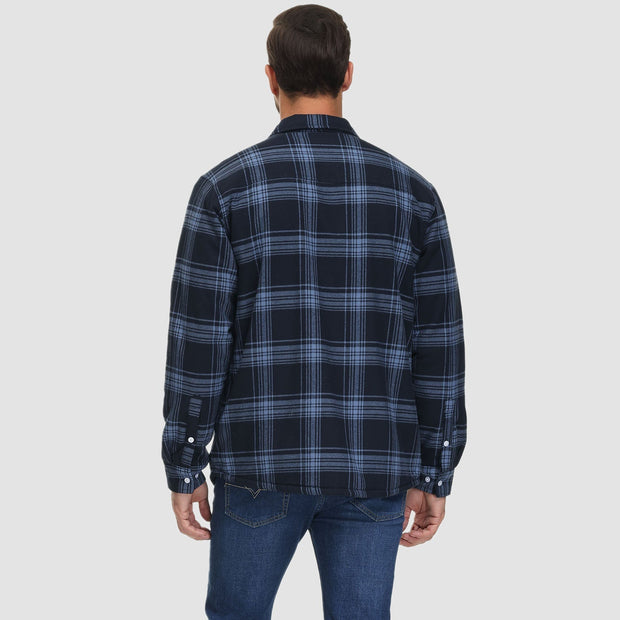 Auro | Flanell Jacke mit Teddyfutter