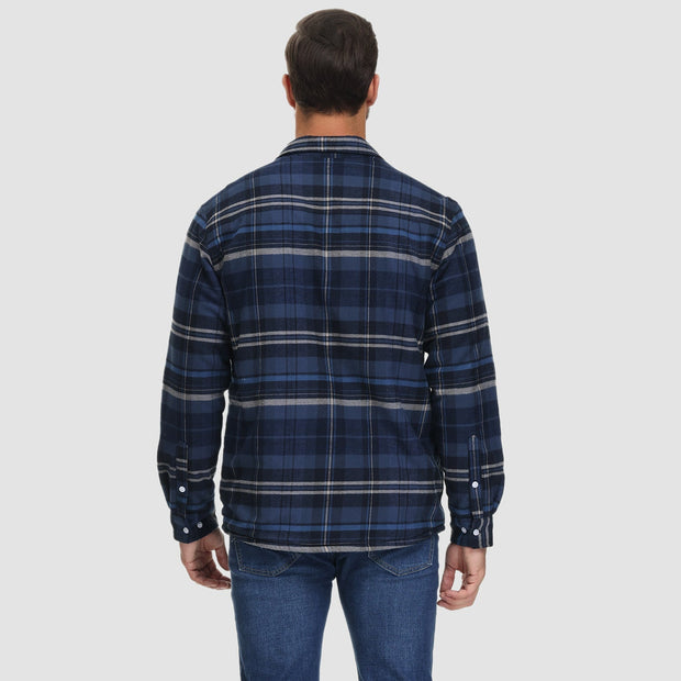 Auro | Flanell Jacke mit Teddyfutter