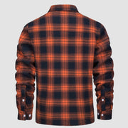 Auro | Flanell Jacke mit Teddyfutter
