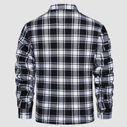 Auro | Flanell Jacke mit Teddyfutter