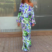 ILONA -  Multicolor Print Kleid