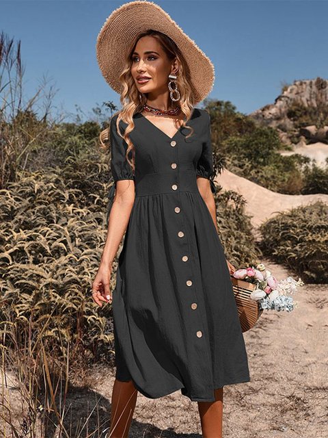 ELIZA - Kurzärmeliges Kleid für Frauen