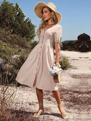 ELIZA - Kurzärmeliges Kleid für Frauen