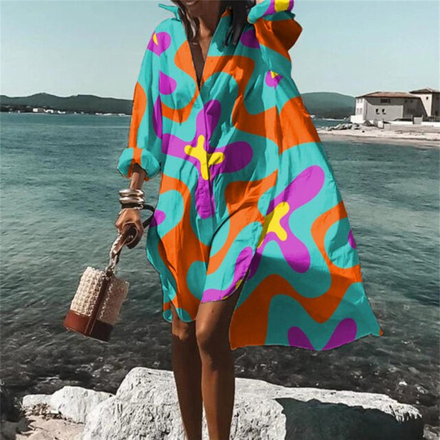 CARLY - Robe de plage élégante
