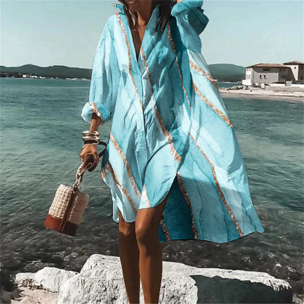 CARLY - Robe de plage élégante