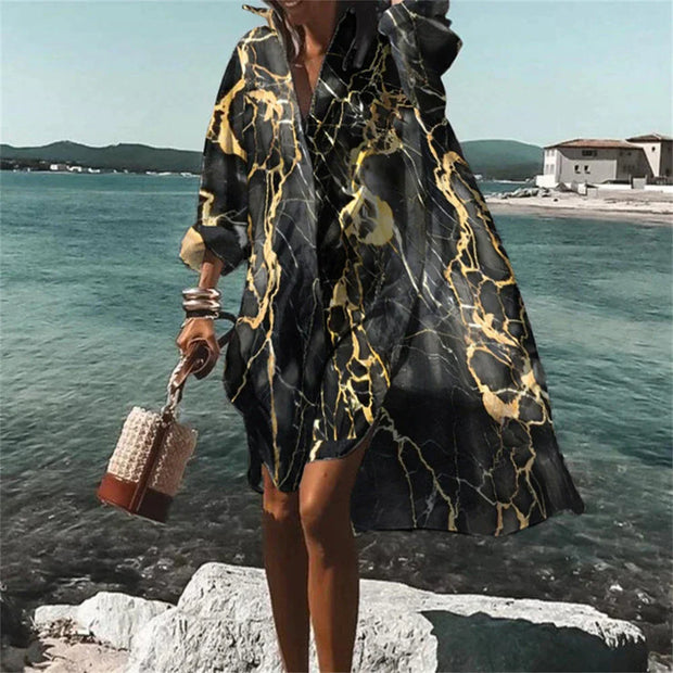 CARLY - Robe de plage élégante
