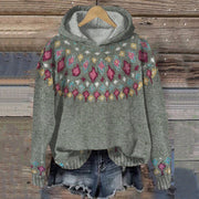 Ethel - Sweat à capuche 3D pour femme