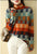 Colette - Pull col roulé imprimé élégant