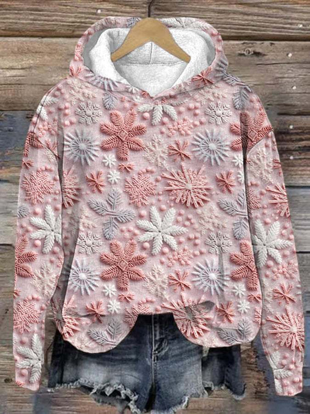 Ethel - Sweat à capuche 3D pour femme