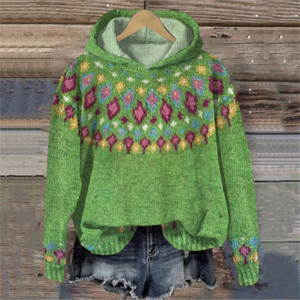 Ethel - Sweat à capuche 3D pour femme