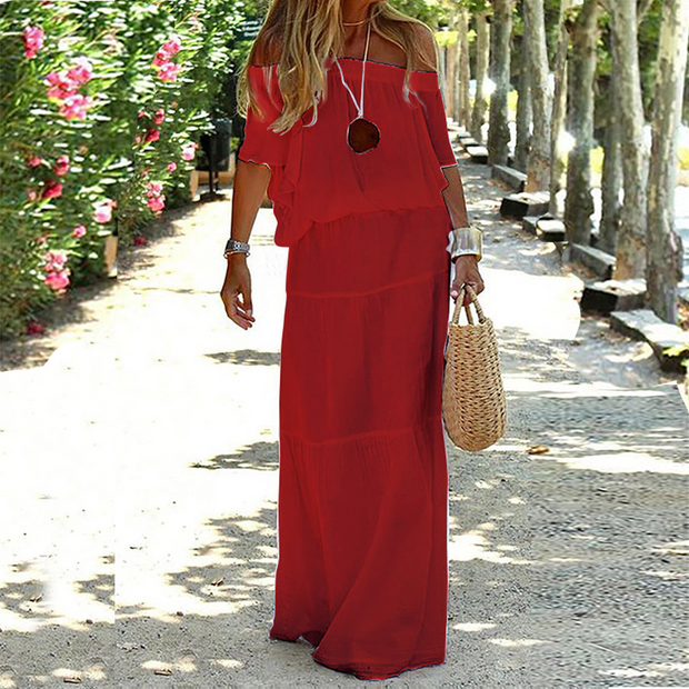 NIKA - Robe d'été longue et élégante