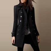 Delia - Tweed Damenmantel