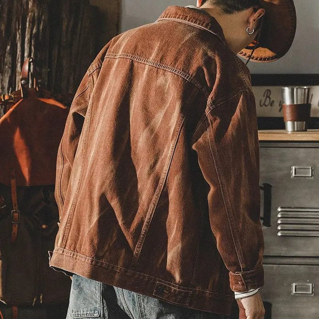 Ali | Vintage Denim Jacke