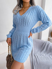 Harper - Kleid mit V-Ausschnitt