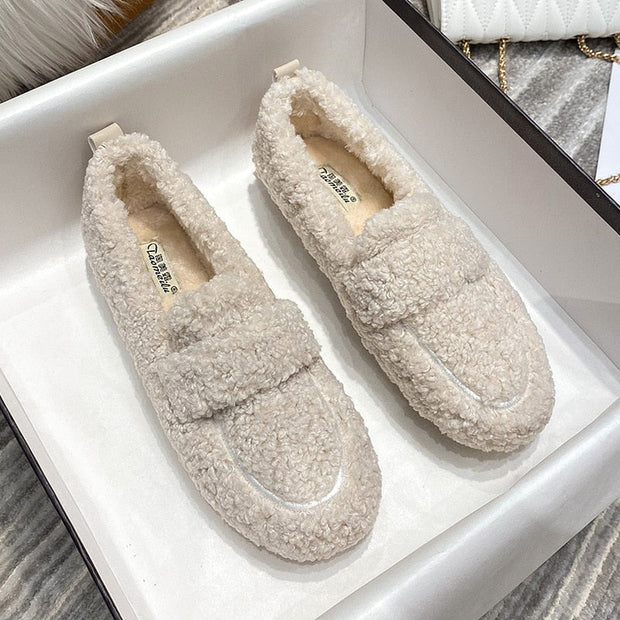 Azida - Chaussures pantoufles en peluche