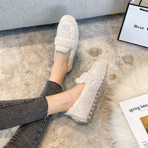 Azida - Chaussures pantoufles en peluche