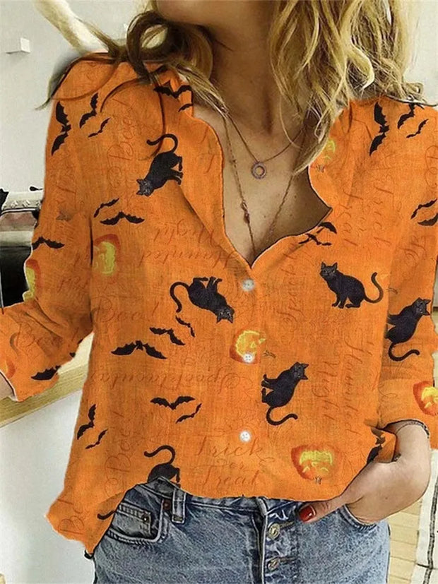 Martha - Chemisier d'Halloween