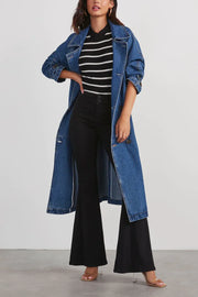Hazel - Manteau veste en jean