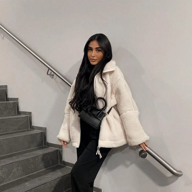 Grace - Vestes en laine d'agneau pour femmes