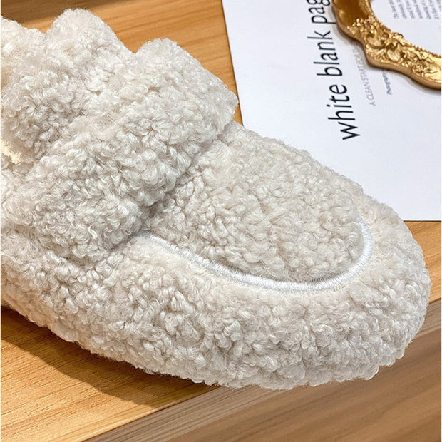 Azida - Chaussures pantoufles en peluche