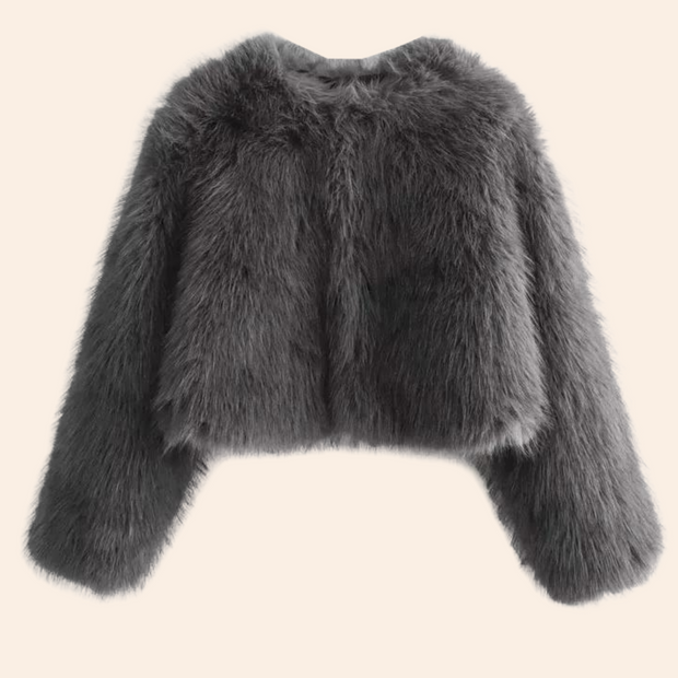 Midge - Vestes courtes d'hiver en fausse fourrure