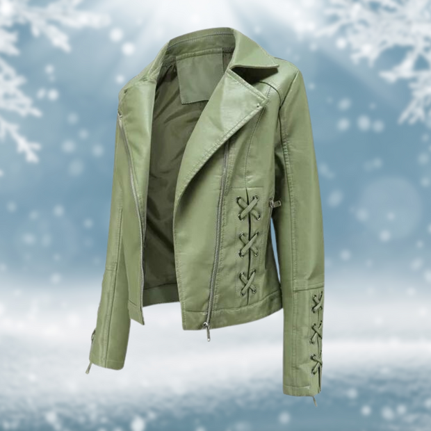 Myla - Veste en cuir vegan