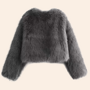 Midge - Vestes courtes d'hiver en fausse fourrure