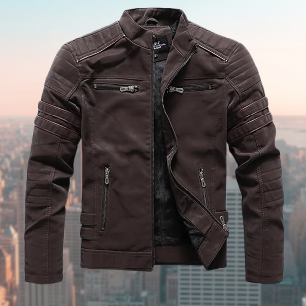 Calvin | veste en cuir pour homme