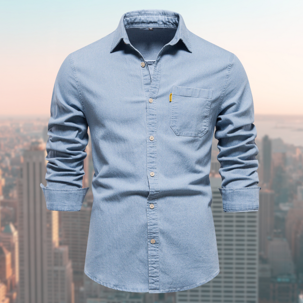 David - Chemise en jean pour homme