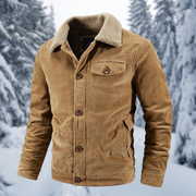 Franc | Manteau d'hiver avec col en fourrure