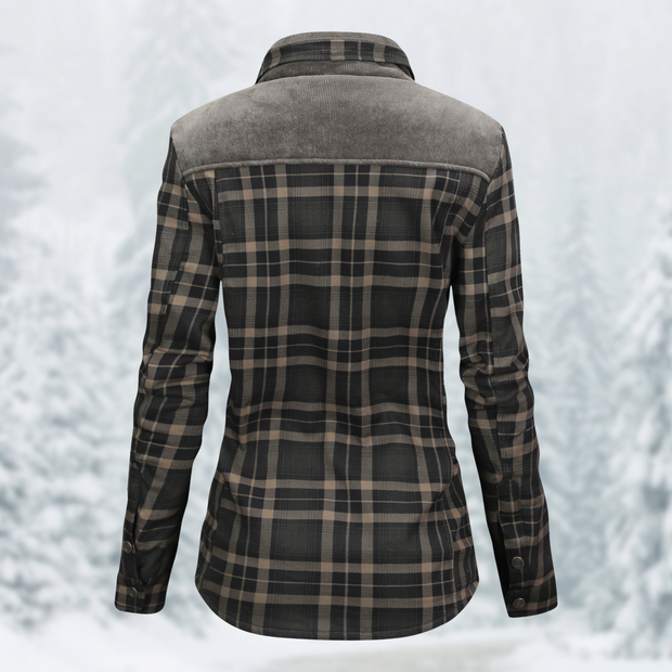 Carissa - Veste de randonnée en flanelle pour femme