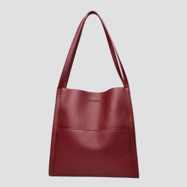 Violet - Sac à bandoulière en cuir véritable