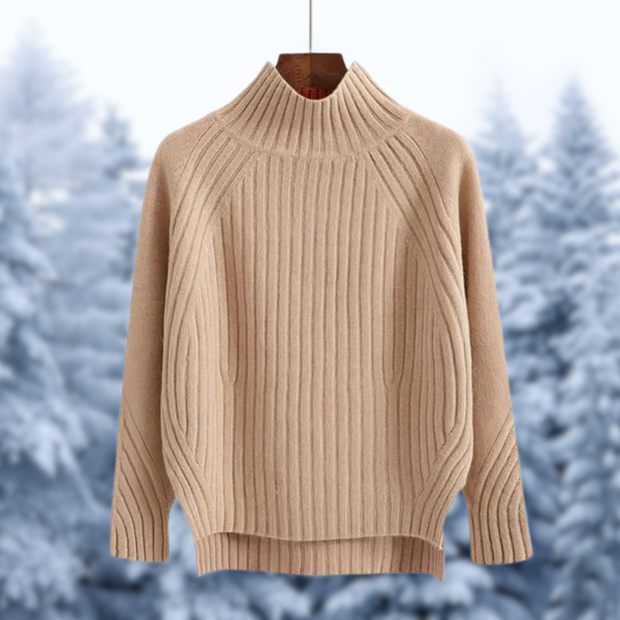 Emily - Strickpullover mit Rundhalsausschnitt