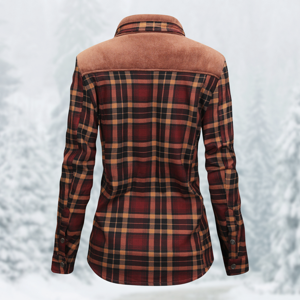 Carissa - Veste de randonnée en flanelle pour femme