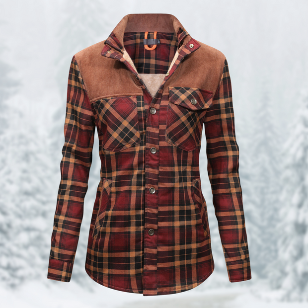 Carissa - Veste de randonnée en flanelle pour femme