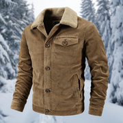 Franc | Manteau d'hiver avec col en fourrure